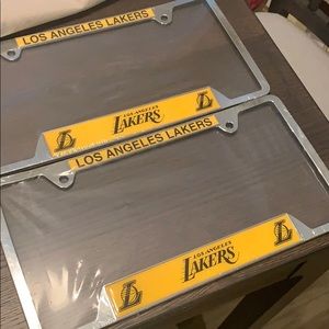 NEW! Los Angeles Lakers license plate frame.